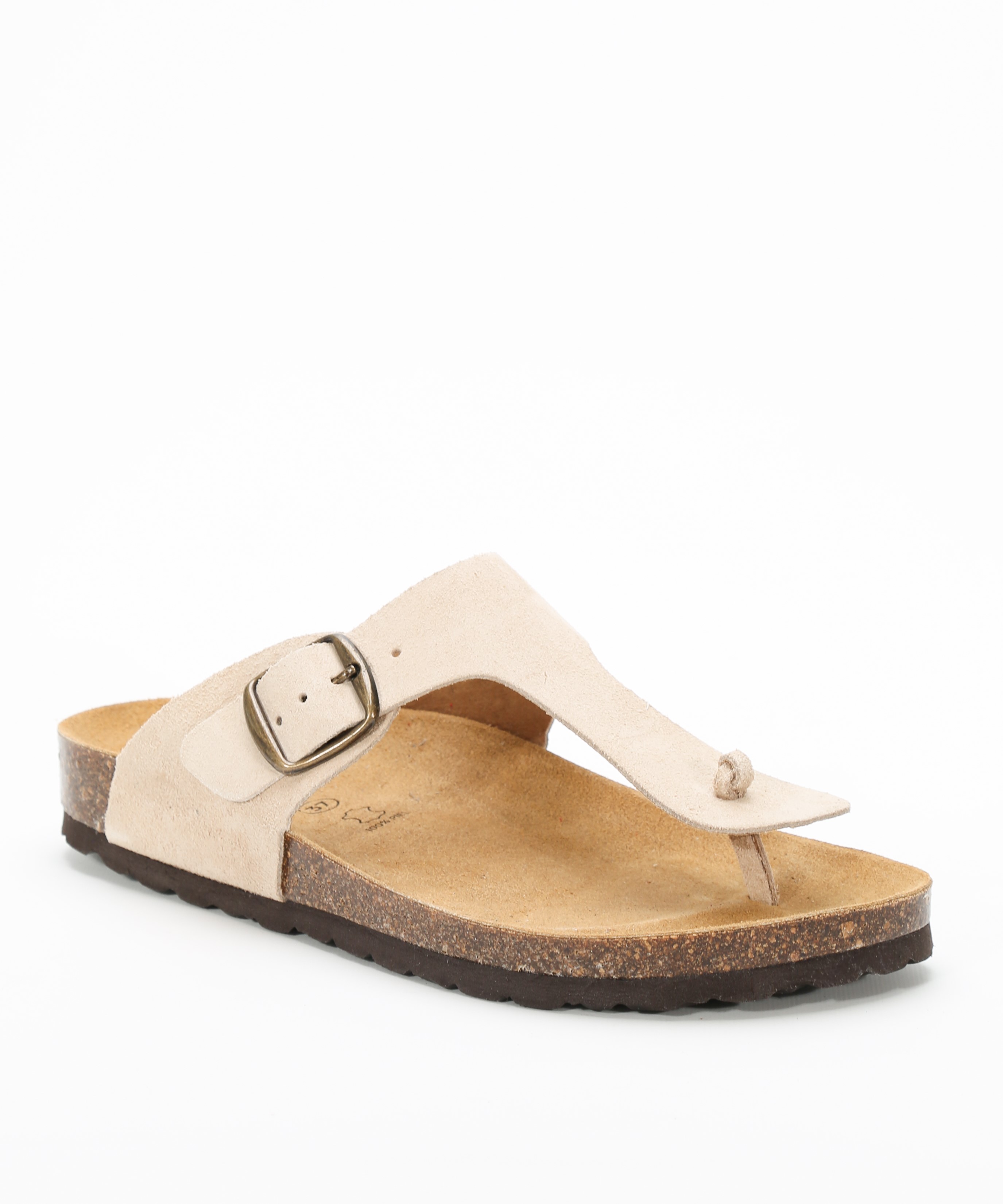 Sandalias de piel detalle metálico image number null